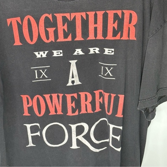 Vintage Tech N9ne Together We Are A Powerful Force T-Shirt Size XL Black… - Picture 3 of 11